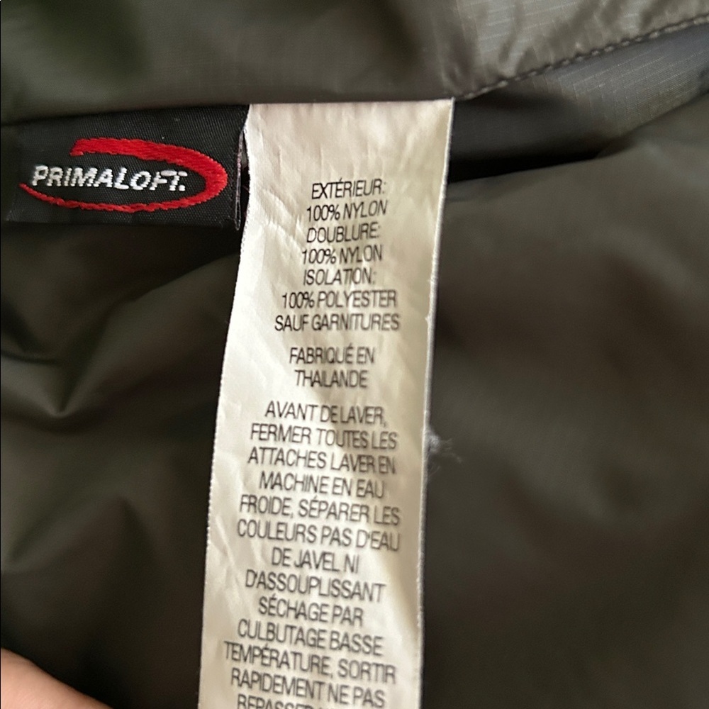 L.L. Bean Men's Kelly Green PrimaLoft Jacket Size XXL Tall - Picture 10 of 10